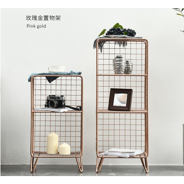 2 Tier Steel Book Storage Cabinet , Corrosion Proof Multi Layer Storage Rack