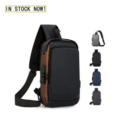 OEM ODM Sac à poitrine imperméable à l'eau avec sac à dos crossbody pour hommes