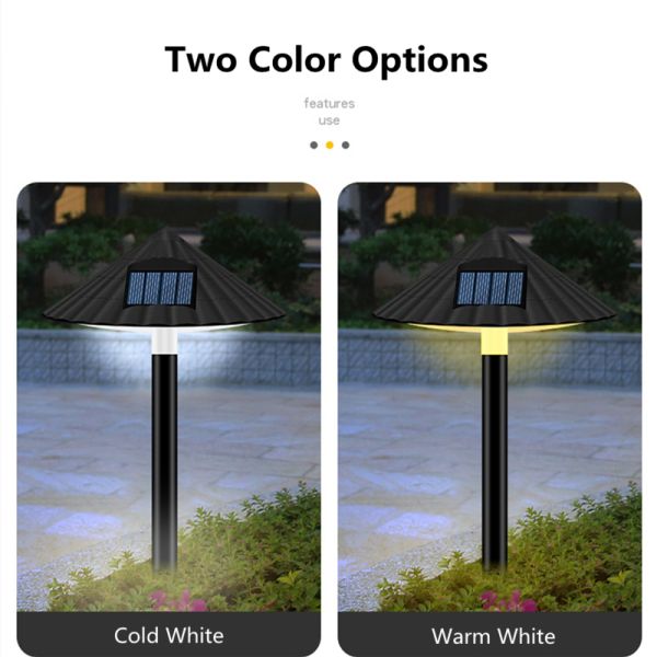 IP55 Waterproof Outdoor Low Voltage Solar Garden Light Solar Spotlight Landscape Light LED Lighting and Circuitry Design ROHS Ce