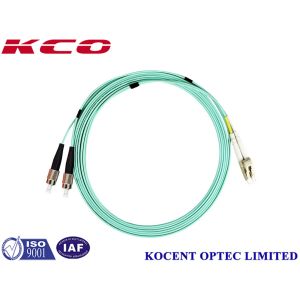 Duplex LC/UPC-FC/UPC Fiber Optic Patch Cord with Low Insertion Loss High Return Loss for Data Center Connectivity