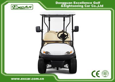 6 Seater Tourist Use Used Electric Golf Carts / Electric Sightseeing Bus Trojan Battery