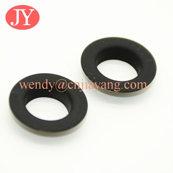 Different size enamel brass metal eyelet with color logo for garment