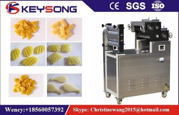 Multifunction Snack Food Machine , Food Grade Extruder Snack Machine Production Line