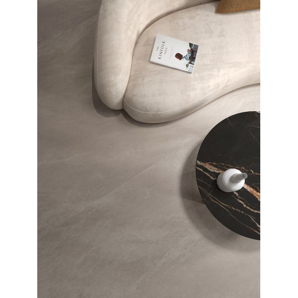 Customization Non Slip Indoor Tiles Light Grey Easy Cleaning Living Room Floor Tiles