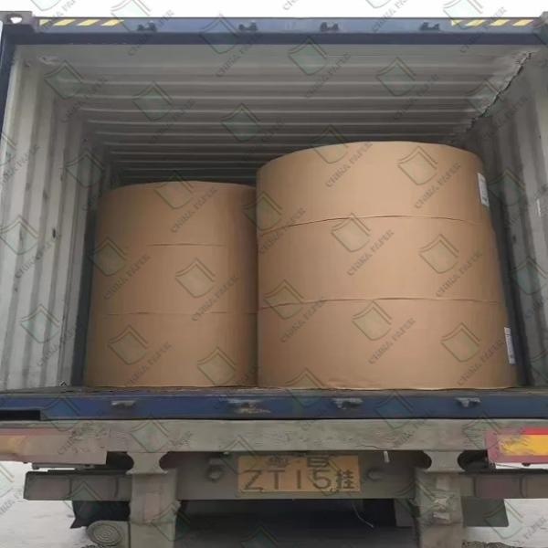 Papel revestido de silicone à prova de óleo Embalagem Embalagem Papel alimentar Branco