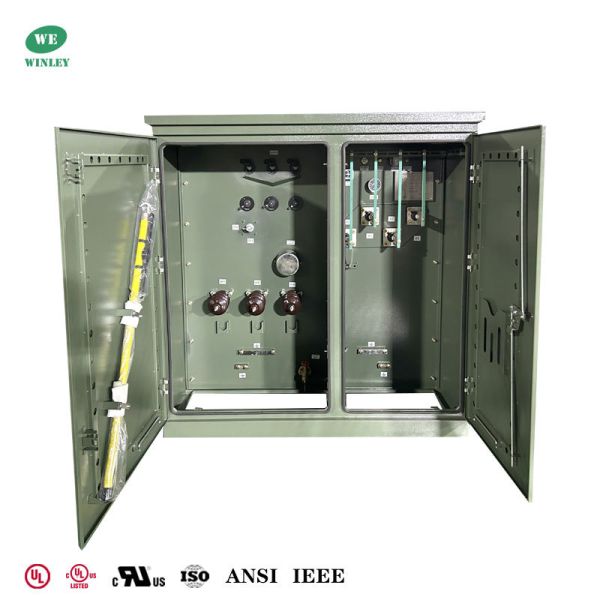 500Kva Three Phase Pad Mounted Transformer Radial Feed 12.87KV To 240V Multi‑Tap Voltage Regulation UL‑Certified