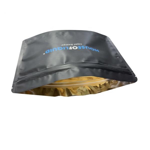 Food Grade Customized Cigar Storage Bag With Smell Proof Heat Seal Foil Packaging