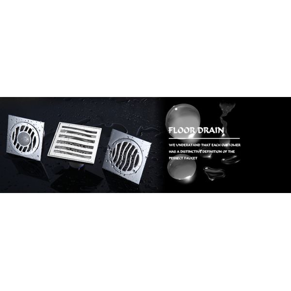 Removable Bathroom Floor Drain Millor Polished Surface Plastic Seal