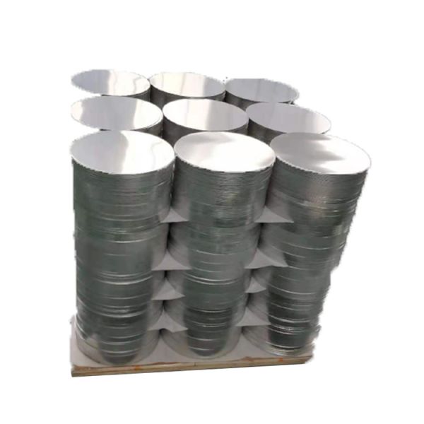 Anodized Aluminum Round Circle LED Shell Kitchen Utensils Custom Size High Flatness Burr Free Edge Food Grade