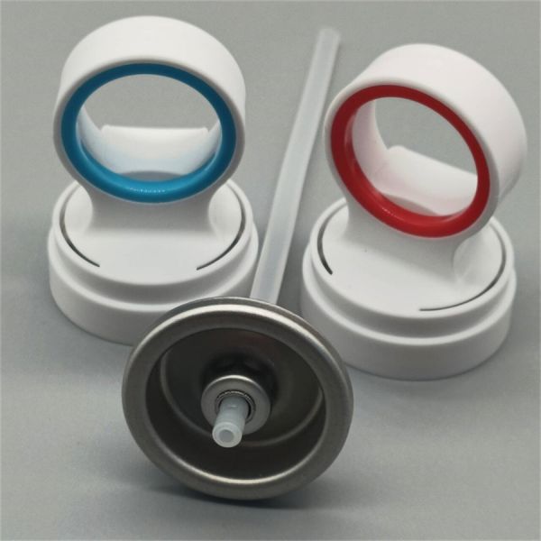 Válvula de aerosol de protector solar para nieblas de cuidado de la piel Dispensador de protección UV para botellas de cuidado personal Sistema de actuador a prueba de fugas