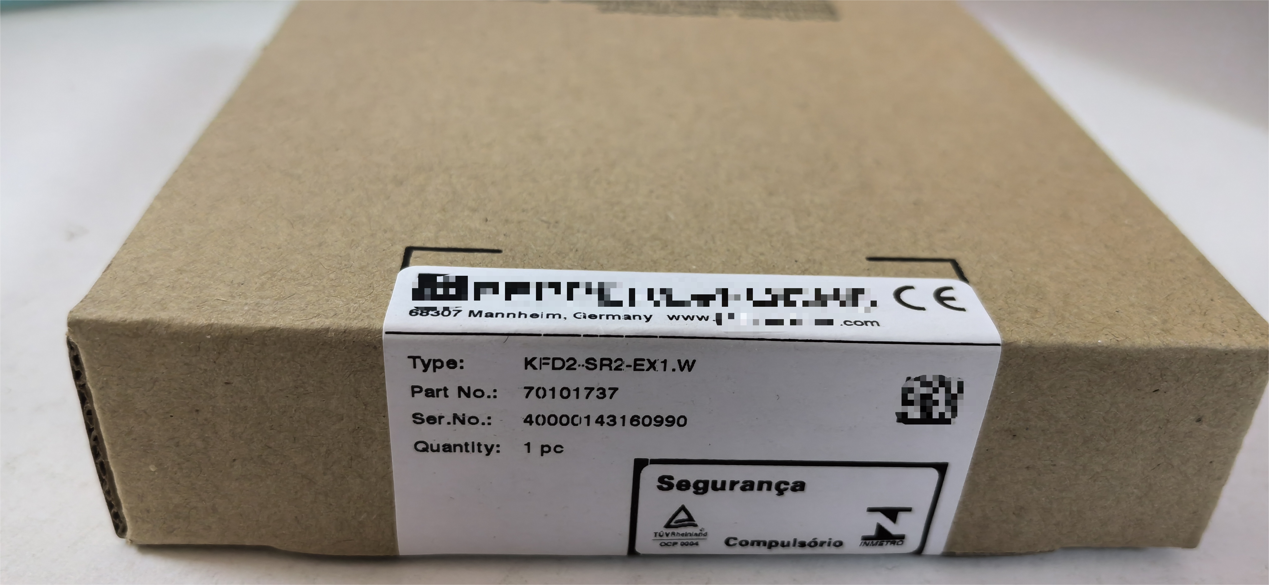SIL 2 P+F Sensors Switch Amplifier KFD2-SR2-Ex1.W
