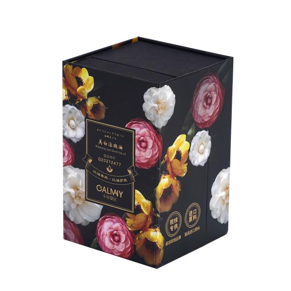 100% de maquiagem de forma especial caixa de presente de papelão magnético rígido para embalagens de perfumes de luxo