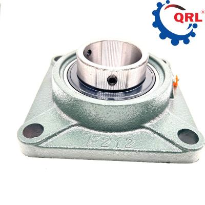 UCF 212 Square Flanged Ball Bearing Unit With Set Screw Locking