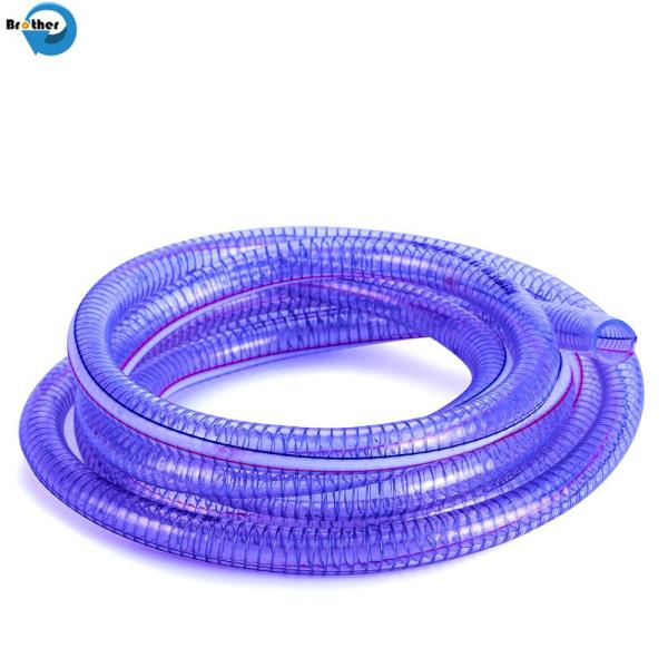 Industrial PVC Spiral Steel Wire Reinforced Water/Air/Rubber/Suction/Garden Hoses