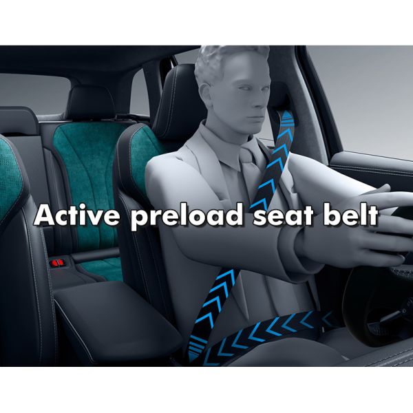 2023 Geely 5 asientos Xingyue L Hi F Super Rui SUV híbrido con luz diurna LED y disco delantero Sistema de freno de disco trasero