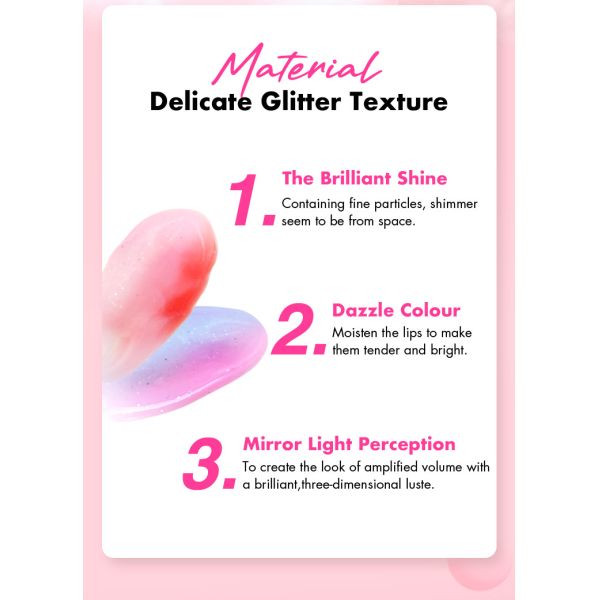 Private Label Rainbow Fruity Glitter Essence Lip Gloss For Kids OEM ODM Available