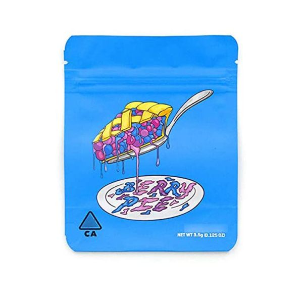 Прокатанные алюминиевые мешки замка застежка-молнии, сумки еды 3.5g Eco дружелюбные