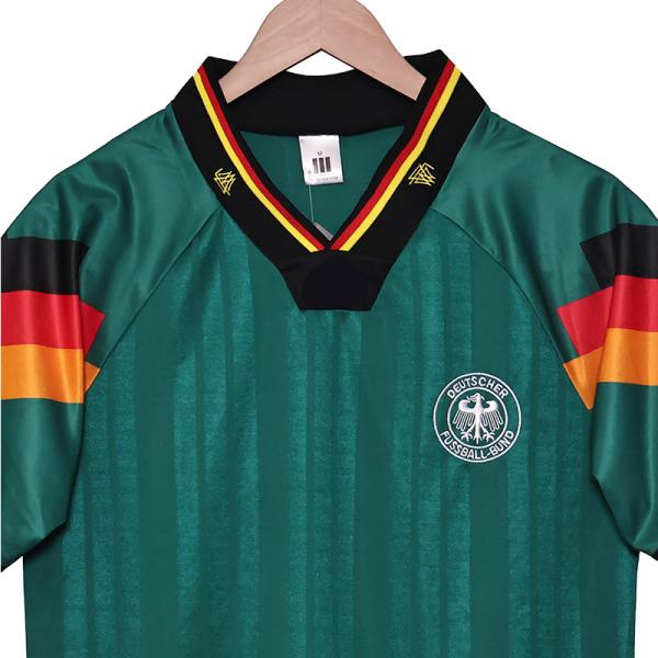 Allemagne 1992 Retro Football Jersey personnalisé