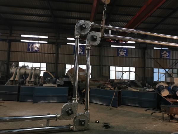 SUS Bulk Material Handling Chain Type 8M3/H Tube Conveyor