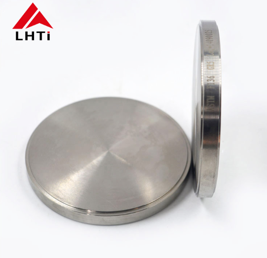 Silver Titanium Alloy Round Discs Polished Surface 150mm-1300mm Diameter 35mm-550mm