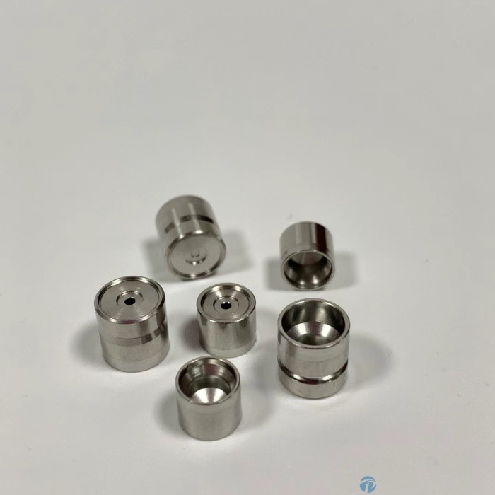 CNC точность поворачиваемые компоненты Круглое кольцо с радиусом фланца CNC 17-4PH Нержавеющая сталь Части Никельное покрытие