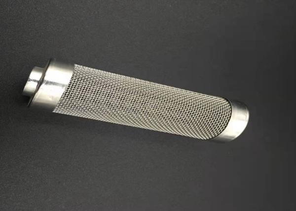 Rimmed 2mm 635mesh Stainless Steel Wire Mesh Tube Cylinder Filters
