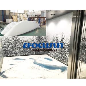 220V/1P/60HZ/50HZ Compressor Copeland Focusun 600kg Máquina de fazer neve para