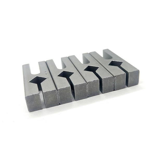 Pillar Fixed Clamp Waist Shaped Hole Customized All Aluminum Material Mounting Base Clamps