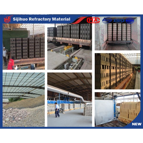 230x114x65mm Alumina Block for Red Refractory Light Weight Clay Insulating Lining Brick