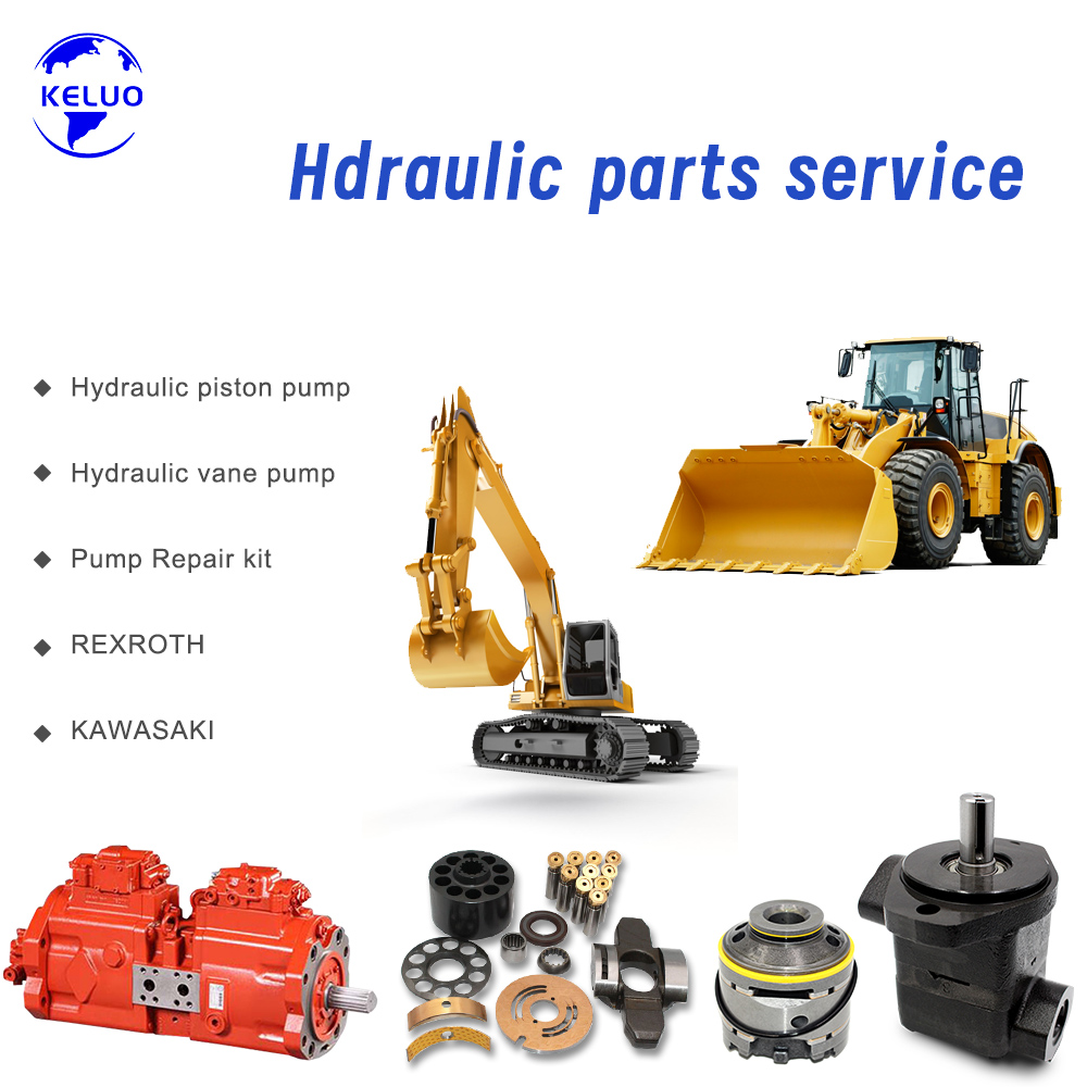 KYB PSV2-55T Tandem Hydraulic Piston Pump Aftermarket Repair Part For Construction Machinery