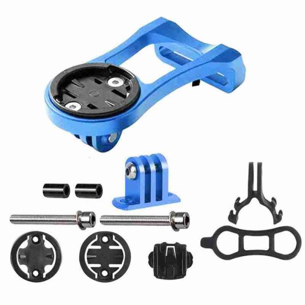 Mobile Camera Bicycle Speedometer Stand with Bike Stem Mount and Flashlight Holder