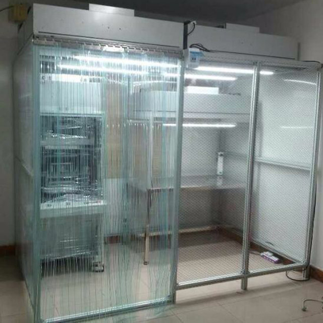 Модульное шасси чистой комнаты с ламинарным капотом потока Тихая работа 110V/220V источник питания