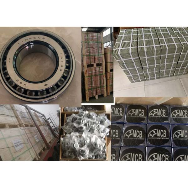 Rodamientos del rodillo de la forma cónica de la industria del automóvil con el reborde 16143/16284