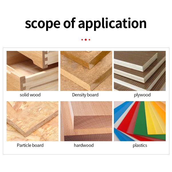 Cortadores de madera con máquina de corte por máquina de corte de bolas con forma de T Cortadores de fresado Trabajo de madera Fragmentación y recorte de carburo