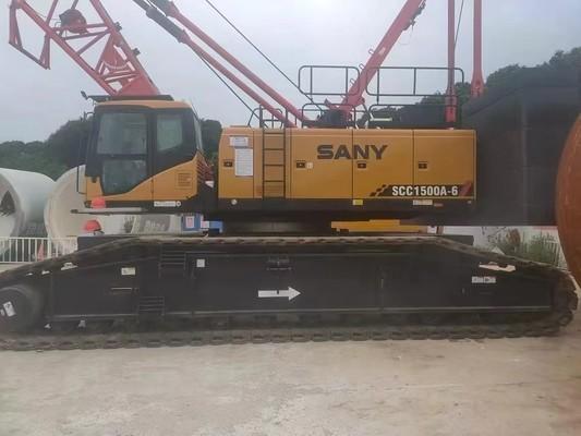 Mobile Crawler Crane Used 150t Crawler Crane 2021 Model Sany SCC1500-6