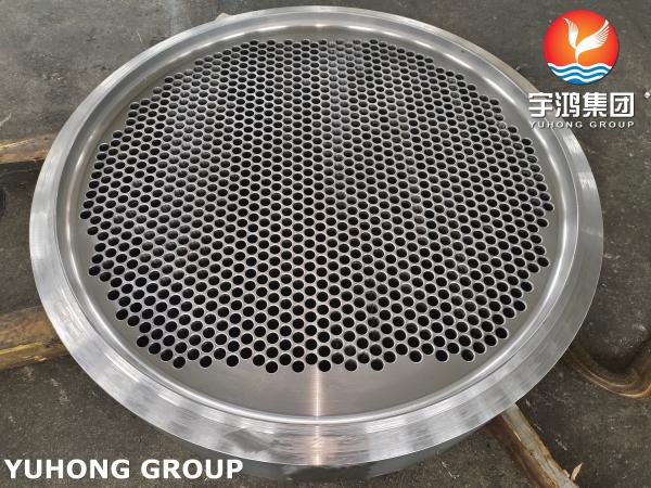 ASME SA266 Gr.2N Heat Exchanger Tubesheet | ASME Sec VIII Compliant