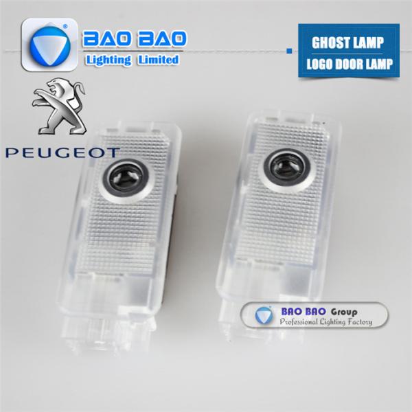 Peugeot-BB0414  Top Quality 2014 Newest LED LOGO LAMP Ghost Lamp