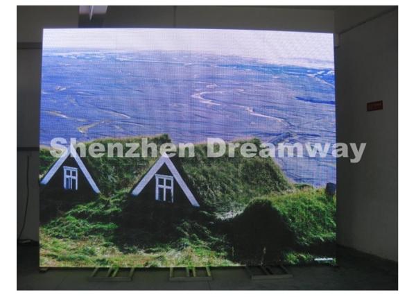 PH6 Indoor Full Color Led Advertising Screens with 960 x 768 mm LED Cabinet