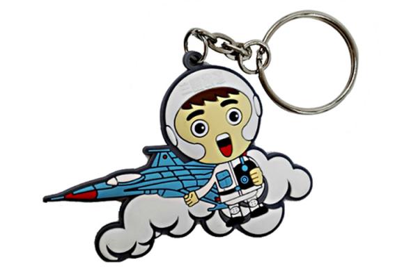 Promotional Soft PVC Keying / Silicone Cartoon Keychain / Rubber Key Chain PVC Rubber Keychain