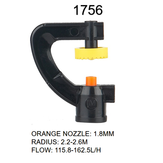 360 Agriculture Irrigation G Type Insert for Ground Upside Down Refraction Micro Sprinkler