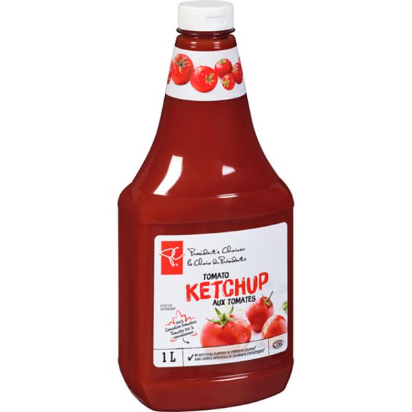 BOPP Tomato Ketchup Bottle Sticker Labels Waterproof digital Printing