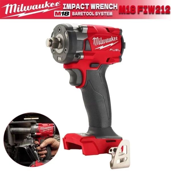 18v 1/2in Milwaukee Electric Wrench 500W Impact Power Wrench