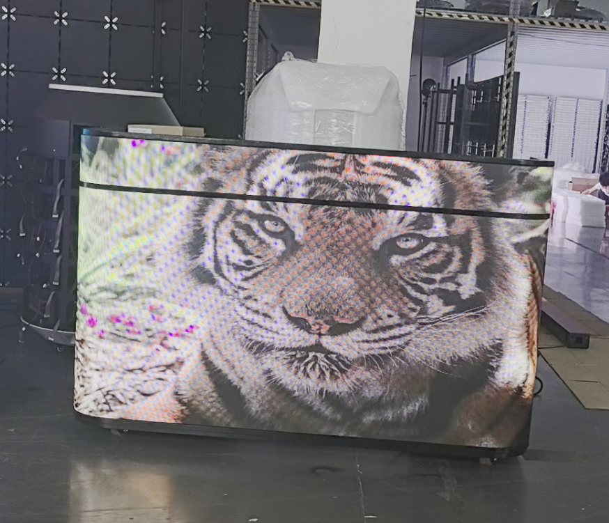 P2.5 GOB LED Display with 3840Hz Refresh Rate Low Blue Light Mode and Front Access Service for Office Reception