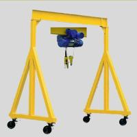 Mini grue de portique 1t, 2t, 3t pour l'atelier employant avec tonnage de grue de grue le petit
