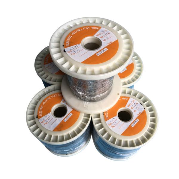Fio liso de aquecimento da liga 0.12x2.5mm de Cr25Al5 FeCrAl para aparelhos eletrodomésticos