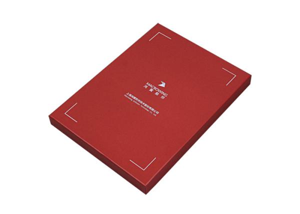 Luxury Ivory Board Lift Off Lid Box With FSC ISO Certification