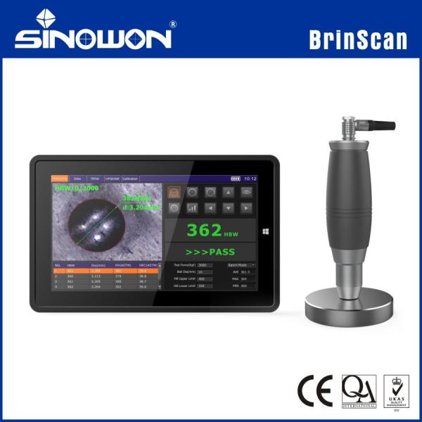 Sistema portátil de medição de dureza de Brinell óptico digital BrinScan