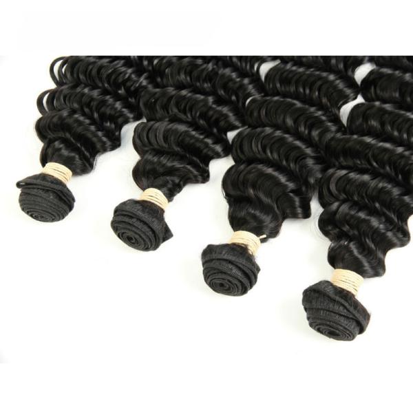 Deep Curly Peruvian Human Hair Weave With Full Ends No Mixture , No Chemical