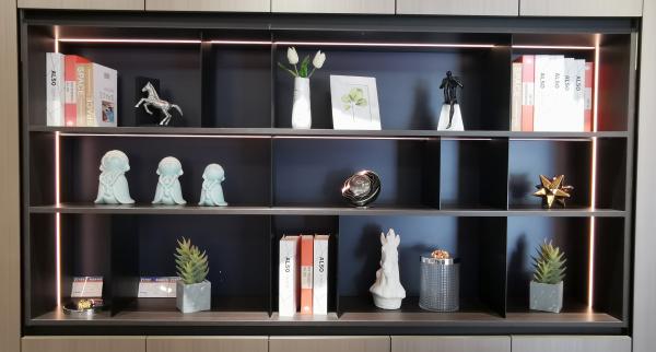 Silicone Shade Type Cabinet LED Strip Lights Separated Or One-Piece Version