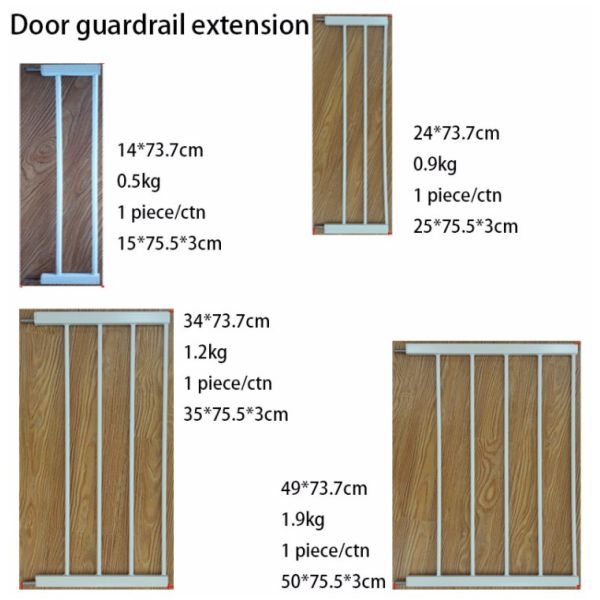 Amazon Hot Sale Child Safety Door Guardrail For Stair Kitchen Bedroom And Door Guatdrail